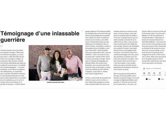 Mon amie, ma sclérose en plaques – Image 3