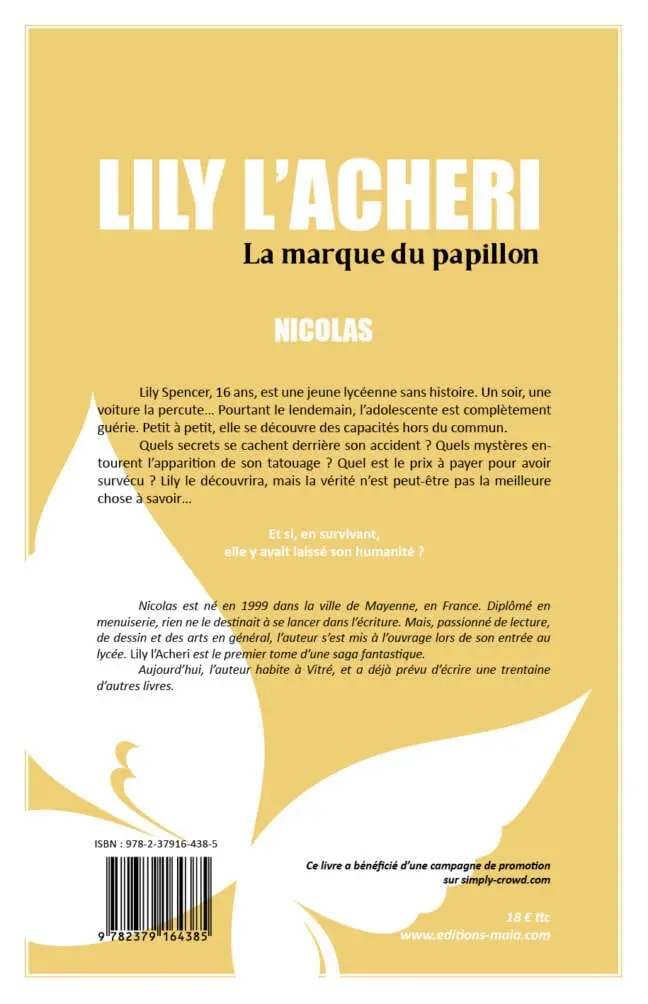 Lily l'Acheri - La marque du papillon – Image 2
