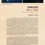 Paroles en l'air – Image 2