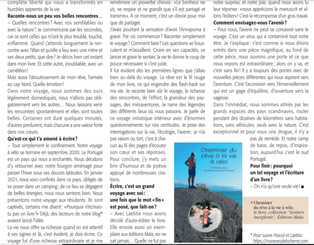 Cheminer du rêve à la vie à vélo – Image 7