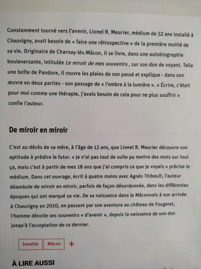 Le miroir de mes souvenirs – Image 4
