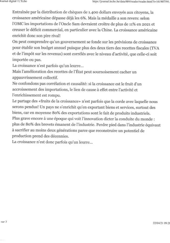 Le retour de l'économie réelle – Image 5