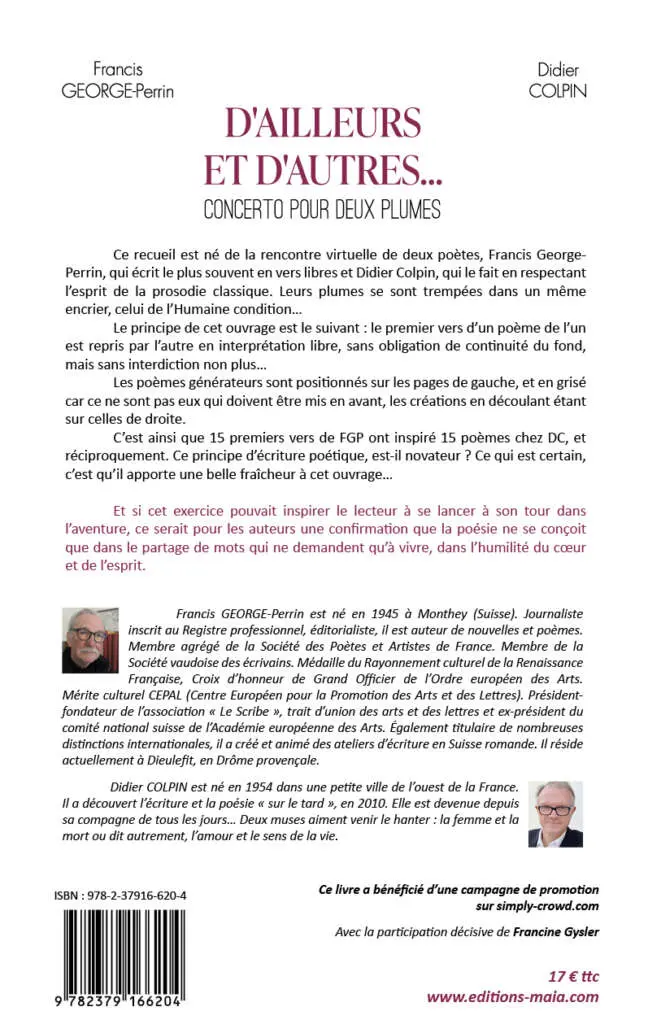 D'ailleurs et d'autres… Concerto pour deux plumes – Image 2