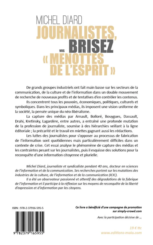 Journalistes, brisez vos « menottes de l’esprit » – Image 2
