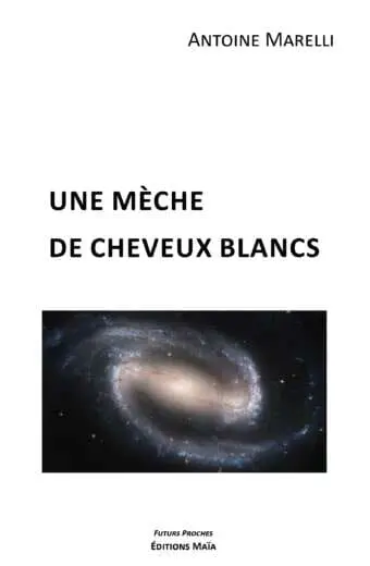 Une mèche de cheveux blancs