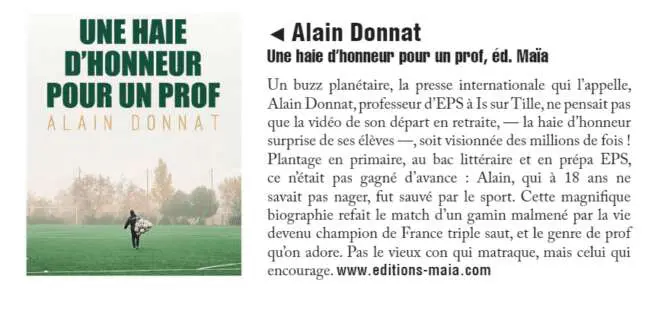 Une haie d'honneur pour un prof – Image 8