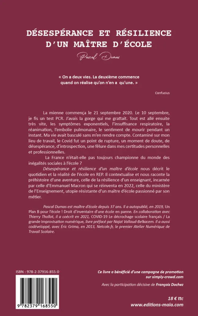 Désespérance et résilience d'un maître d'école – Image 2