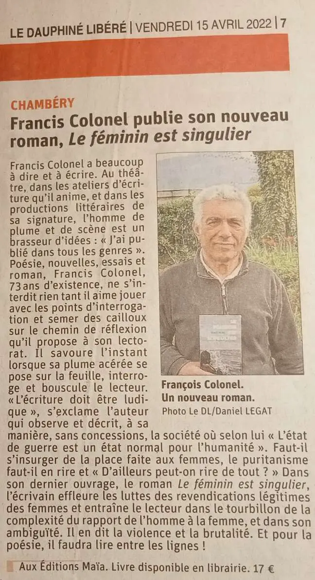 Le féminin est singulier – Image 3