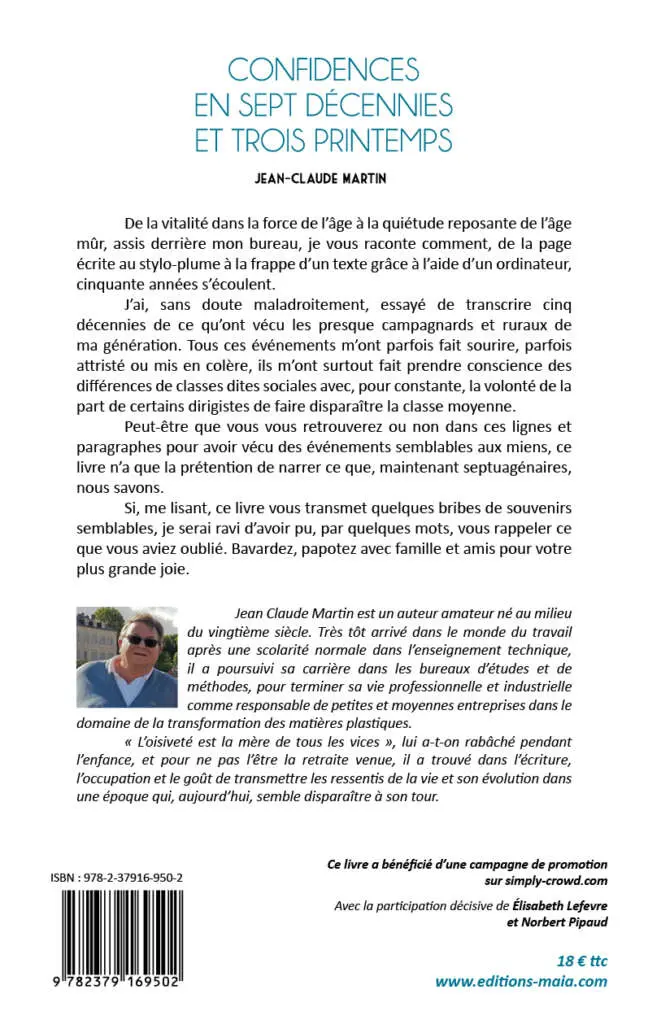 Confidences en sept décennies et trois printemps – Image 2
