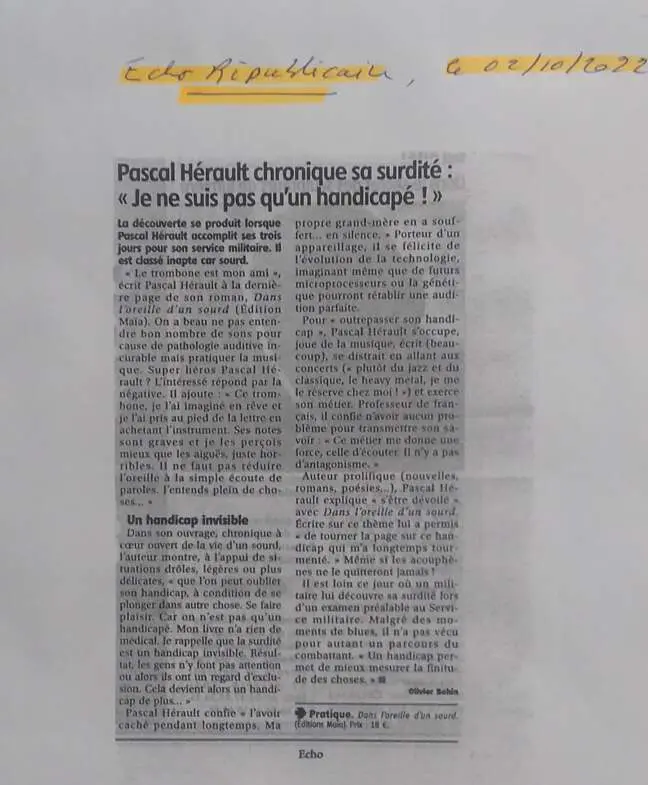 Dans l'oreille d'un sourd – Image 3