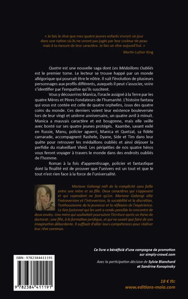 Quatre Tome I Mariane Gahengi2