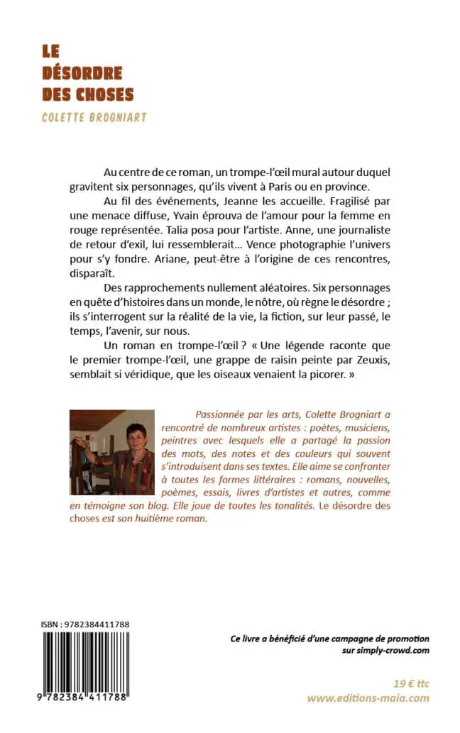 Le desordre des choses Colette Brogniart2
