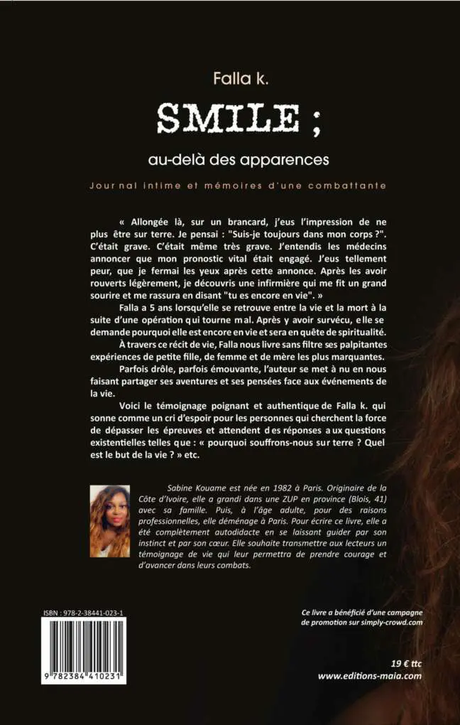 Smile, au-delà des apparences Sabine Kouame 2