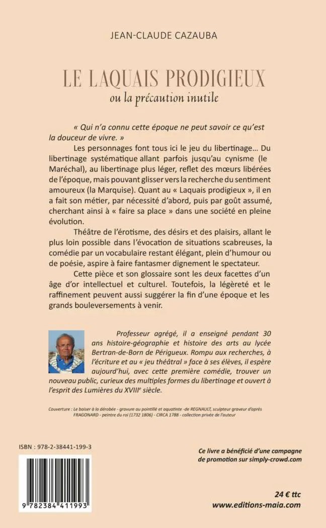 LE LAQUAIS PRODIGIEUX Jean-Claude Cazauba 2