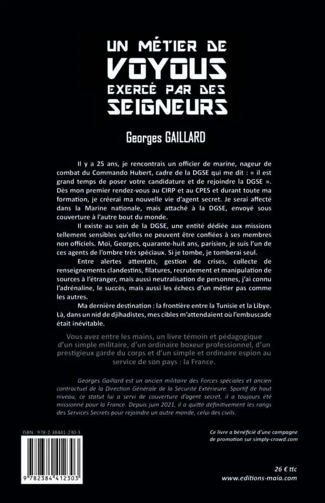 Un métier de voyous exercé par des seigneurs Georges Gaillard 2