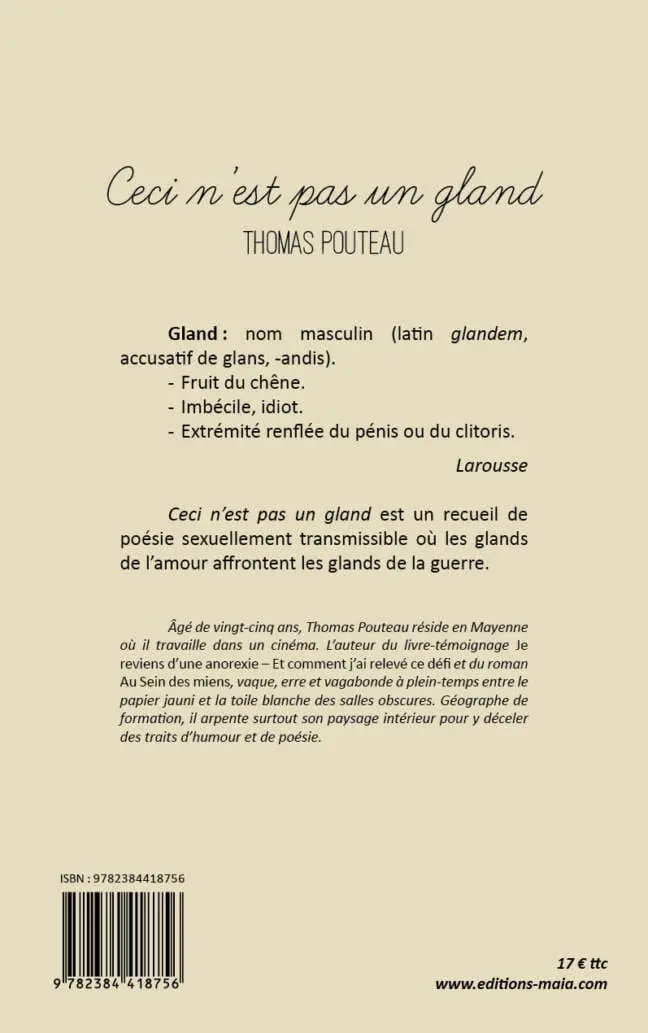 Ceci n'est pas un gland Thomas Pouteau2