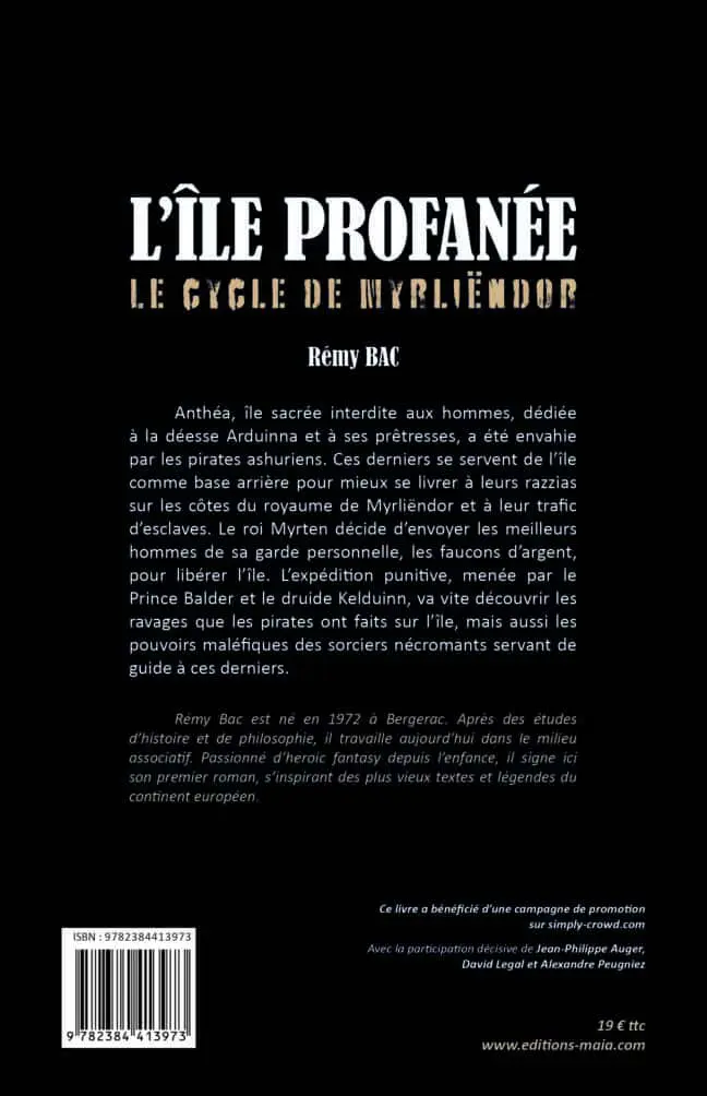L'ile profanee Remy Bac2