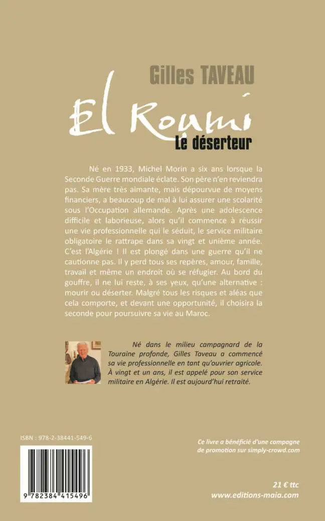 Gilles TAVEAU - El Roumi - Le déserteur 2