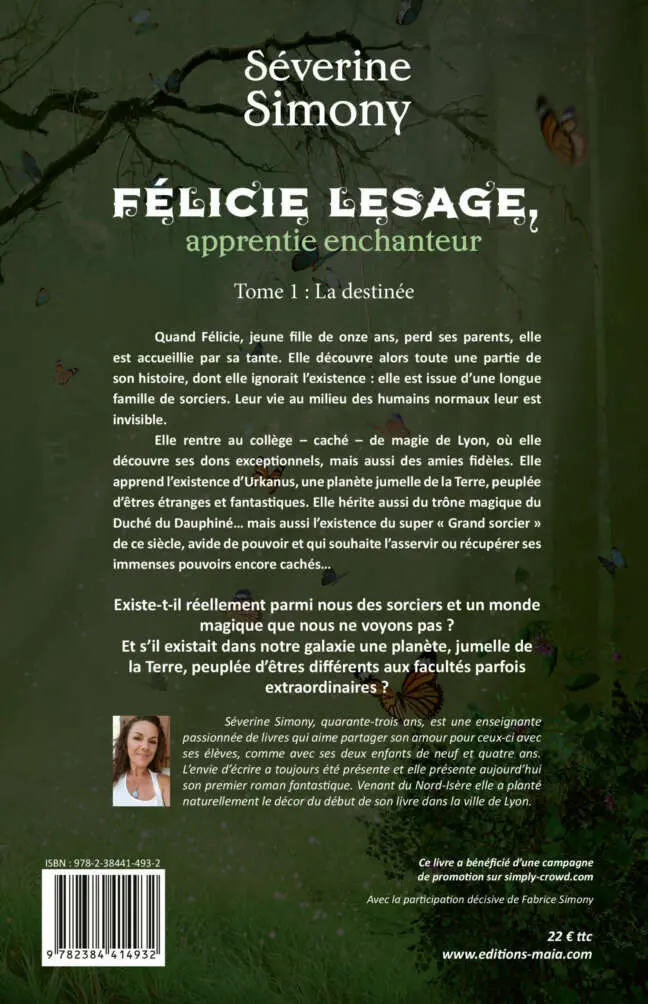 Séverine Simony - Félicie Lesage, apprentie enchanteur 2