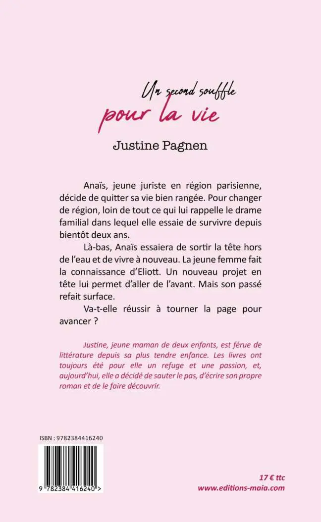 Un second souffle pour la vie Justine Pagnen 2