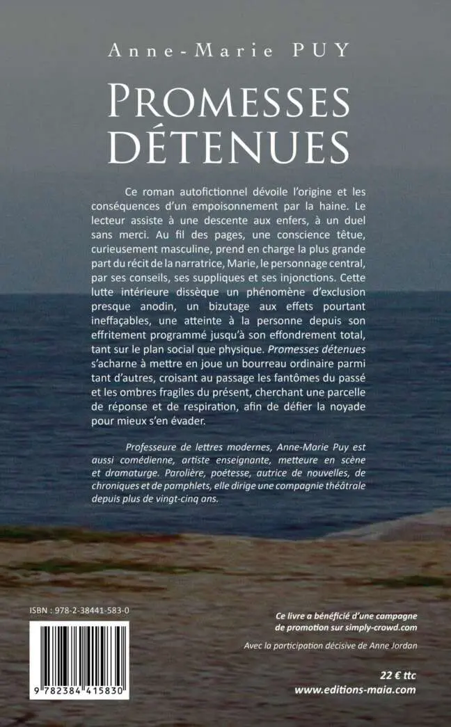 Anne-Marie PUY - Promesses détenues 2