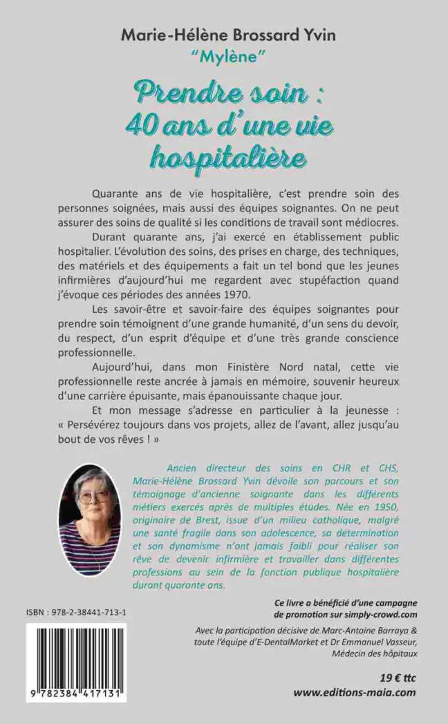 Marie-Hélène Brossard Yvin - PRENDRE SOIN 2