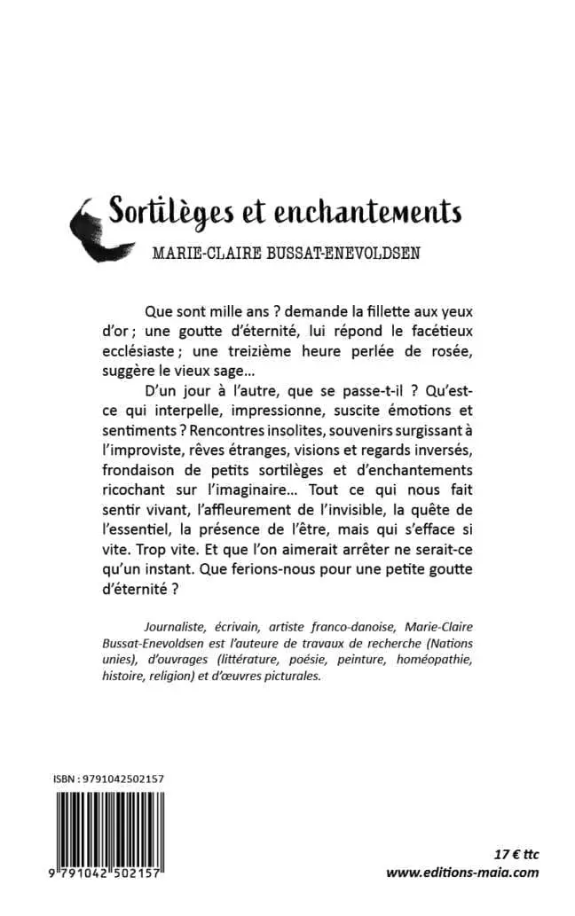 Sortileges et enchantements Marie-Claire Bussat-Enevoldsen2