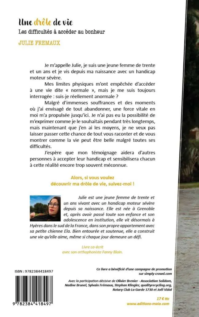 Une drole de vie Julie Fremaux2