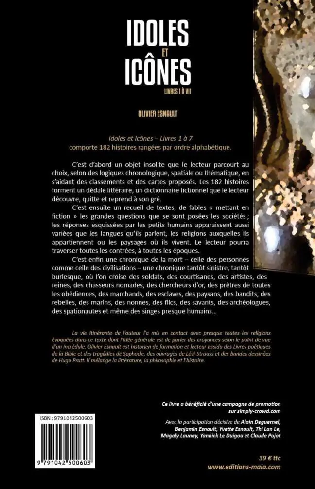 Idoles et icones livres I a VII Olivier Esnault2