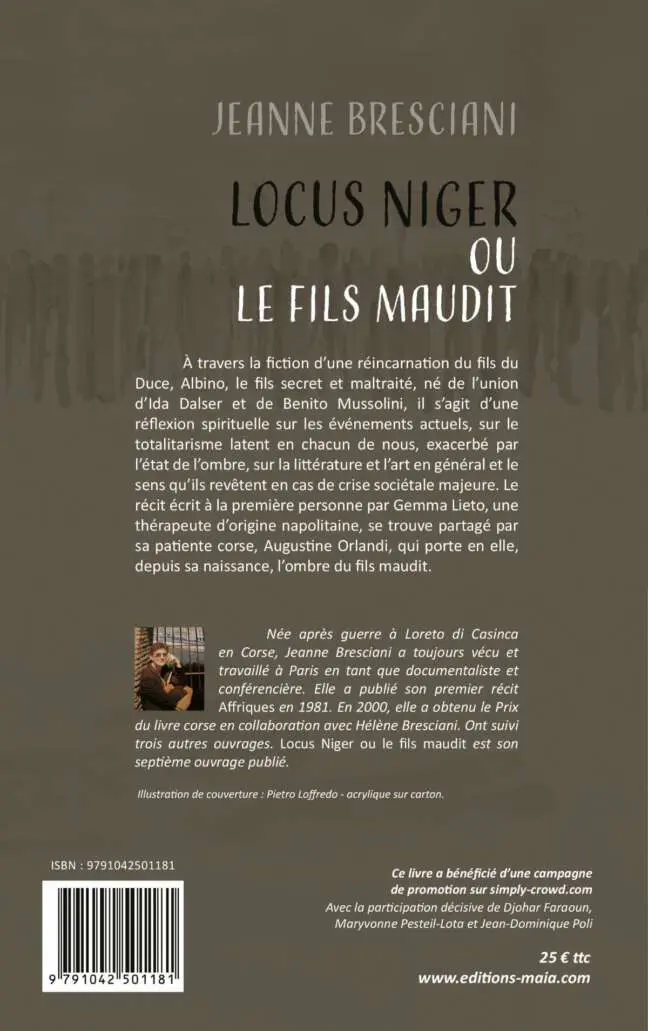 Jeanne Bresciani - Locus Niger ou le fils maudit 2