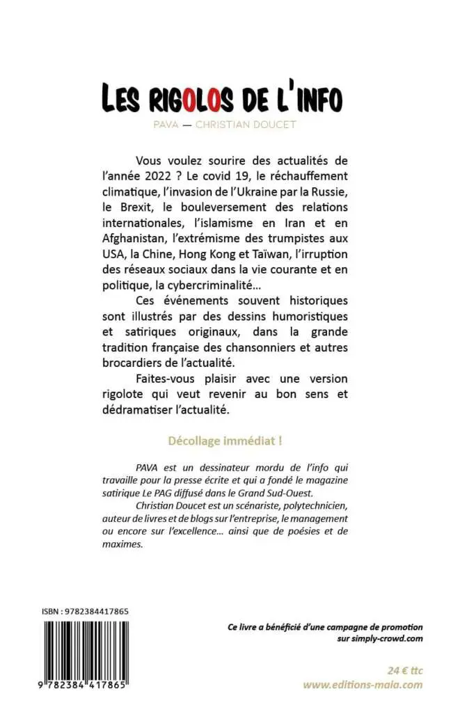 Les rigolos de l'info Christian Doucet & Pava2