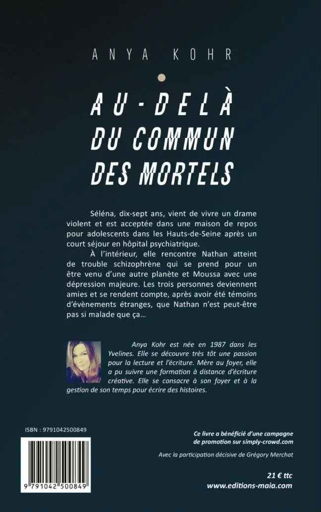 Anya Kohr - Au-delà du commun des mortels2