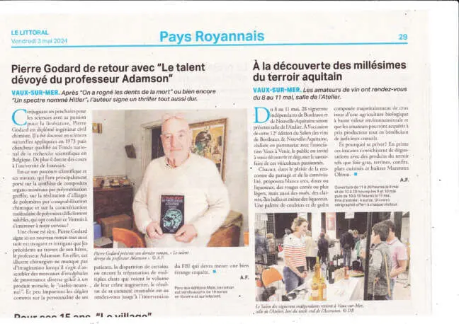 Le talent dévoyé du professeur Adamson – Image 3
