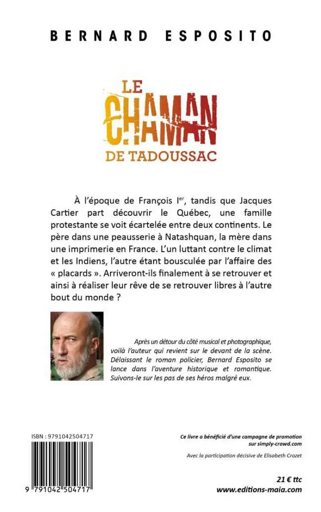 Le Chaman de Tadoussac_ESPOSITO_2