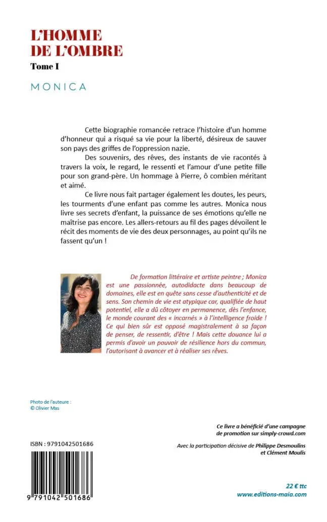 L'homme de l'ombre Tome I Monica2