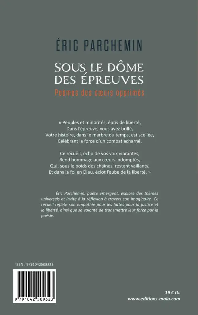 Sous le dôme des épreuves - Éric Parchemin