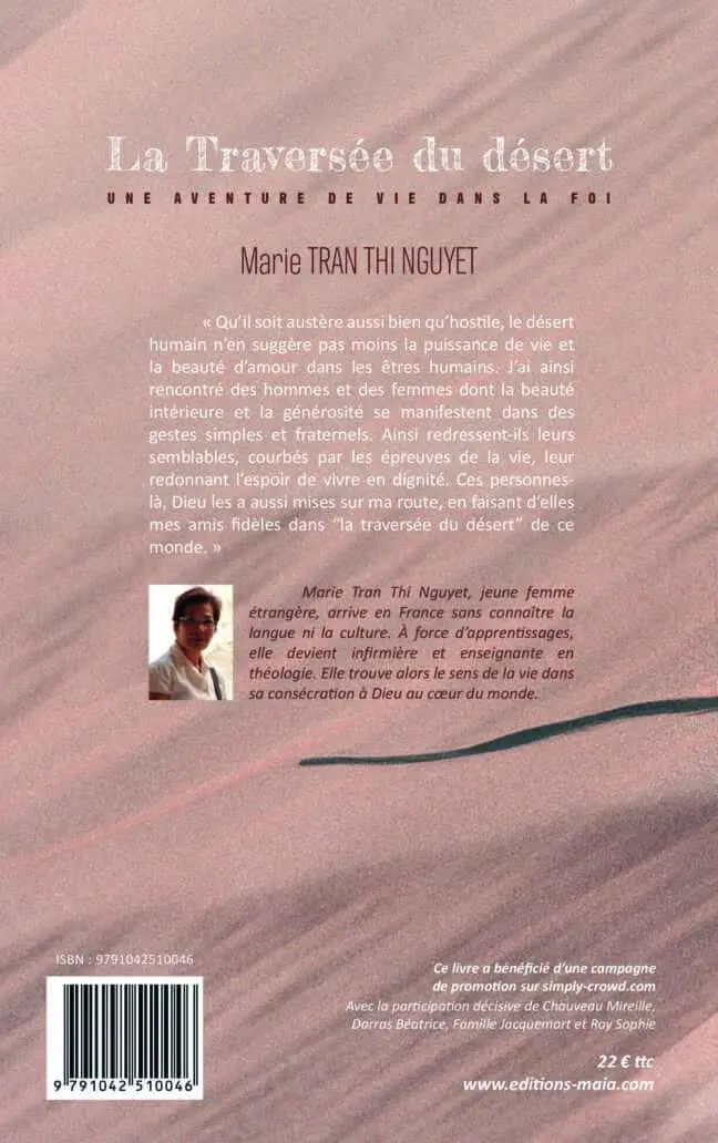 La Traversée du désert - Une aventure de vie dans la foi - Marie Tran Thi Nguyet