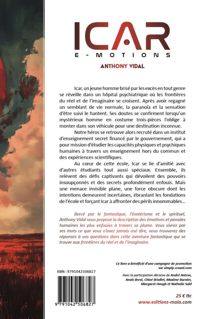 Icar - E-Motions - Anthony Vidal