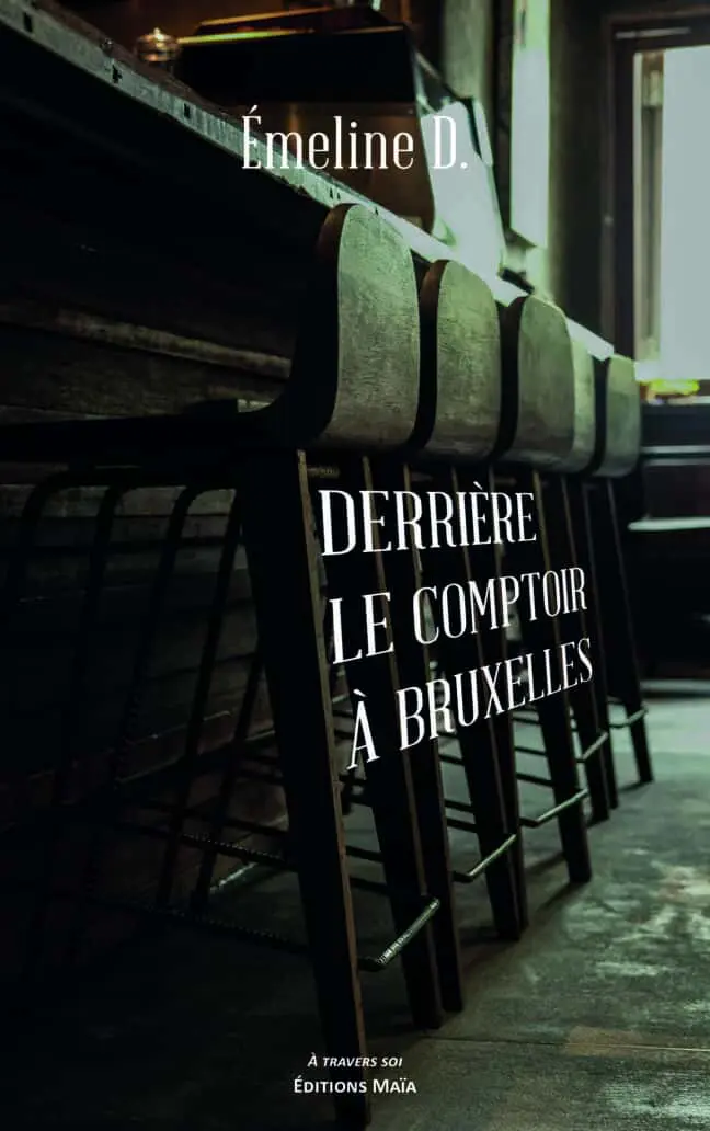 Émeline D. Derrière le comptoir à Bruxelles