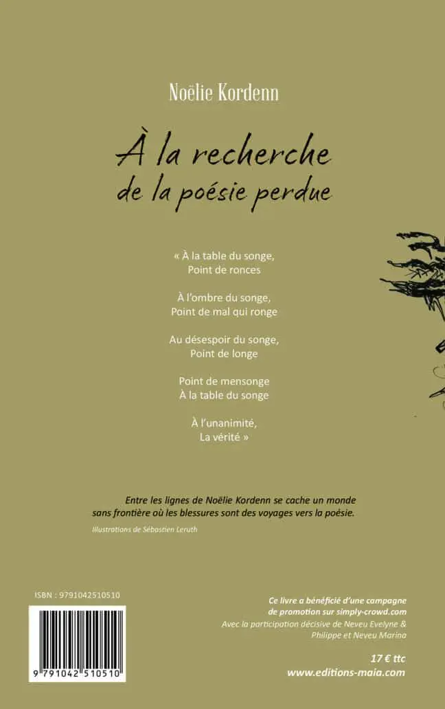 Noëlie Kordenn - À la recherche de la poésie perdue