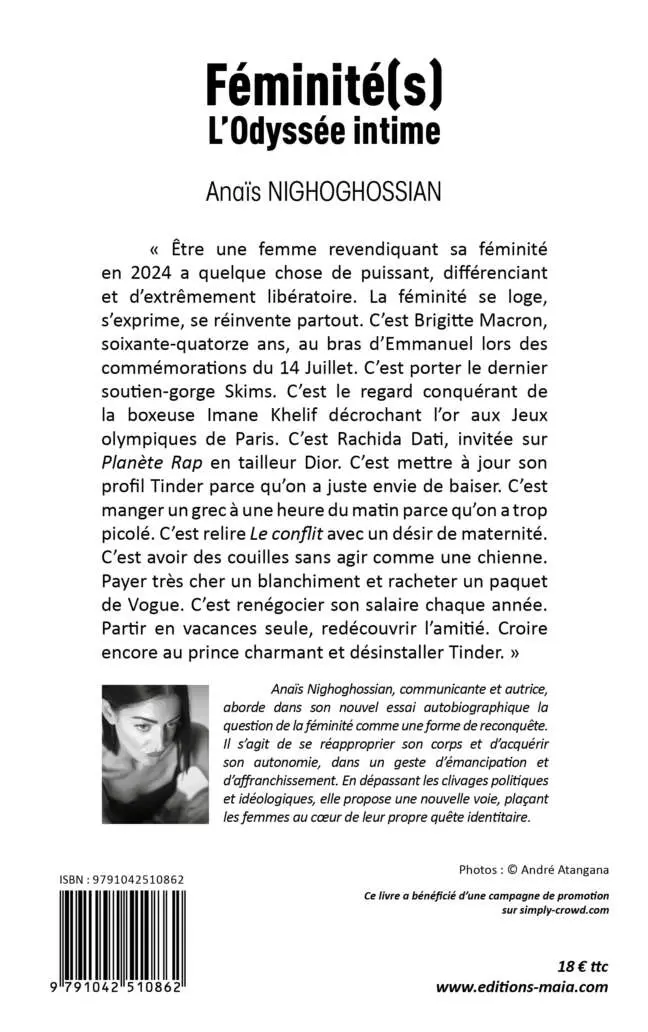 Anaïs Nighoghossian, Féminité(s), L'Odyssée intime