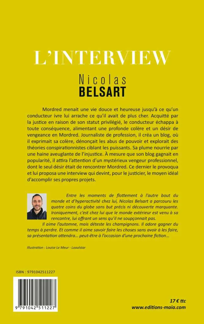 Nicolas Belsart, L'Interview