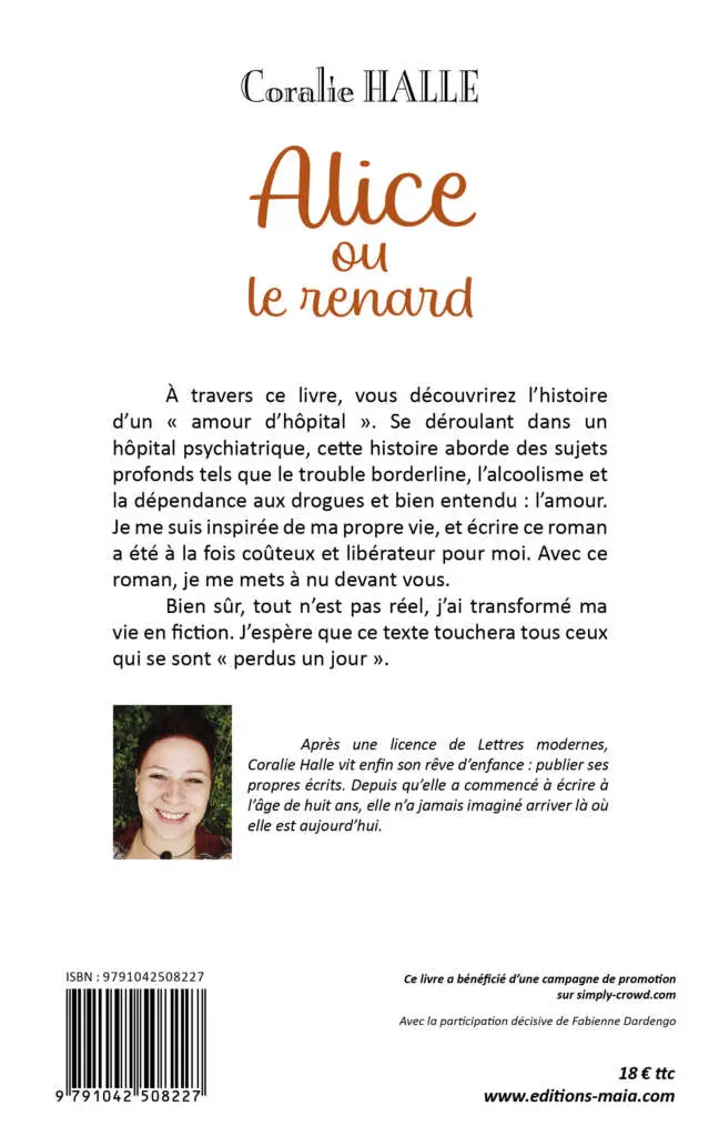 Coralie Halle - Alice ou le renard