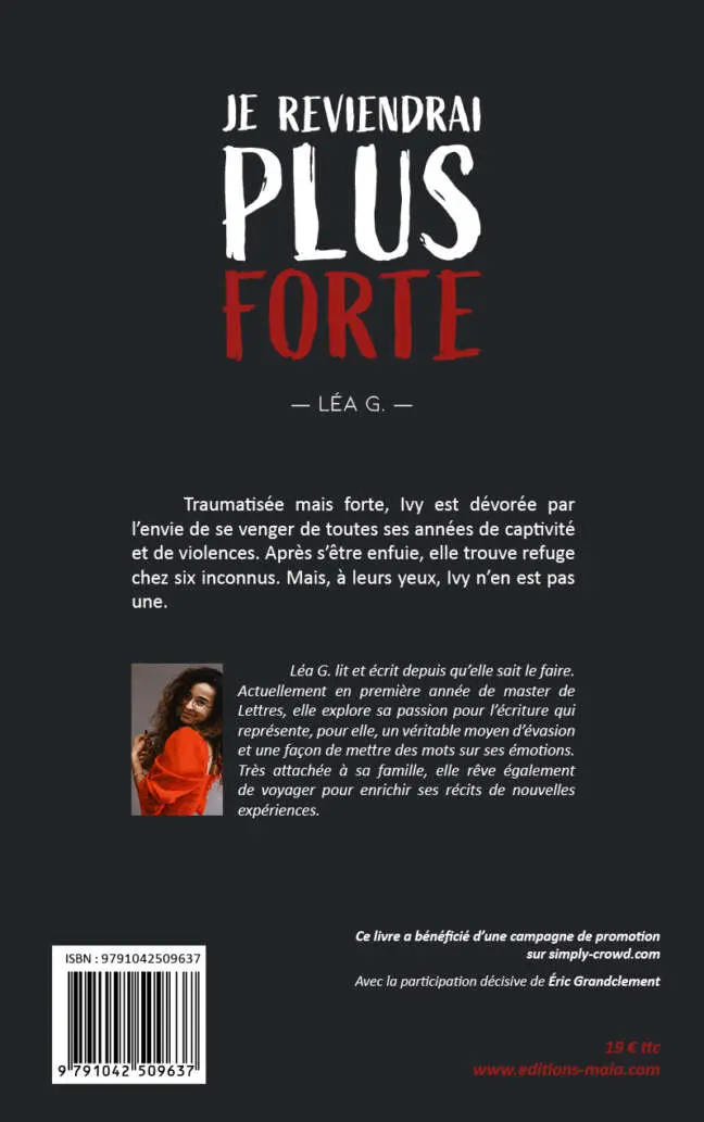 Léa G., Je reviendrai plus forte