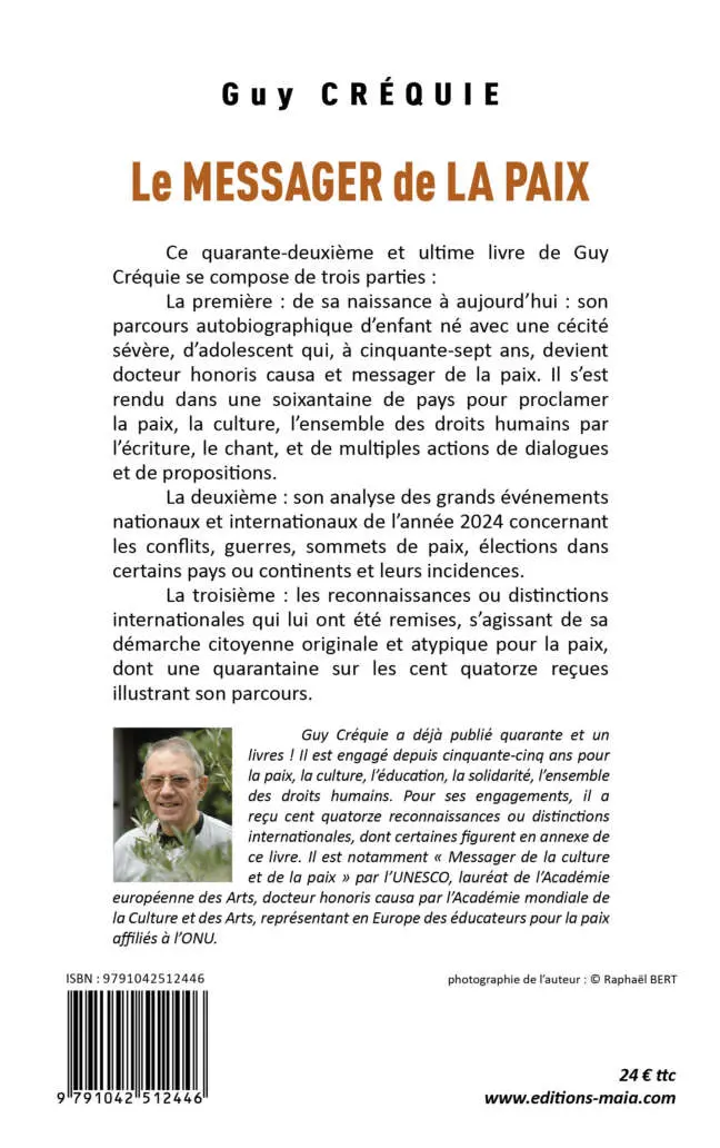 Guy Créquie - Messager de la Paix