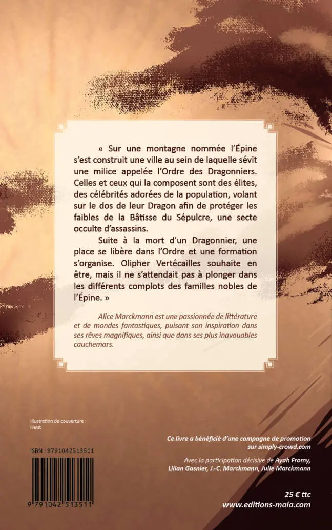 Alice Marckmann, La Ballade des flammes et de la pluie, 1. Ceux qui rêvaient