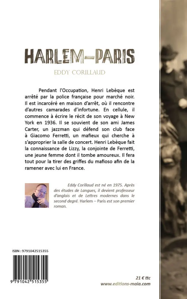 Eddy Corillaud - Harlem-Paris