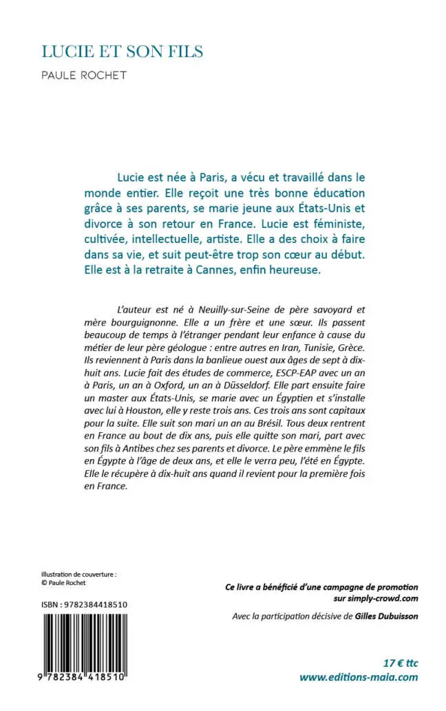 Paule Rochet - Lucie et son fils