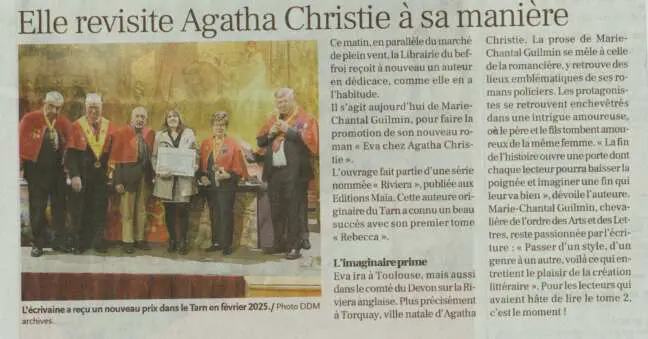 Eva chez Agatha Christie - Série Riviera -Tome II – Image 6