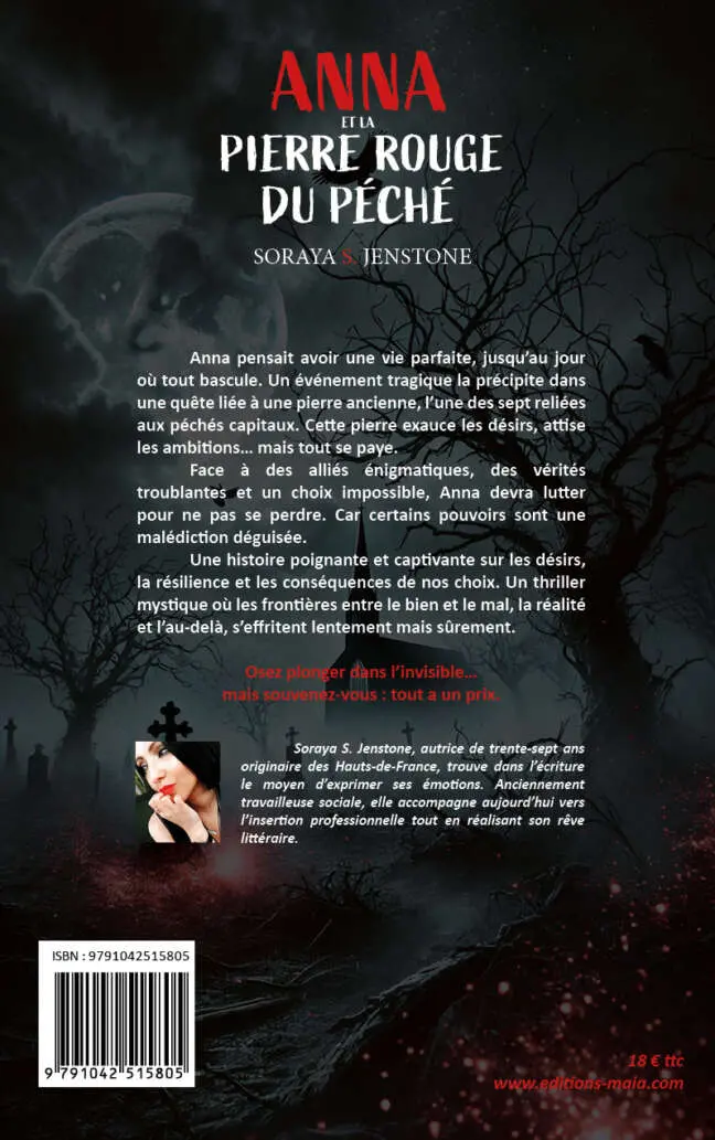 Soraya S. Jenstone, Anna et la pierre rouge du péché